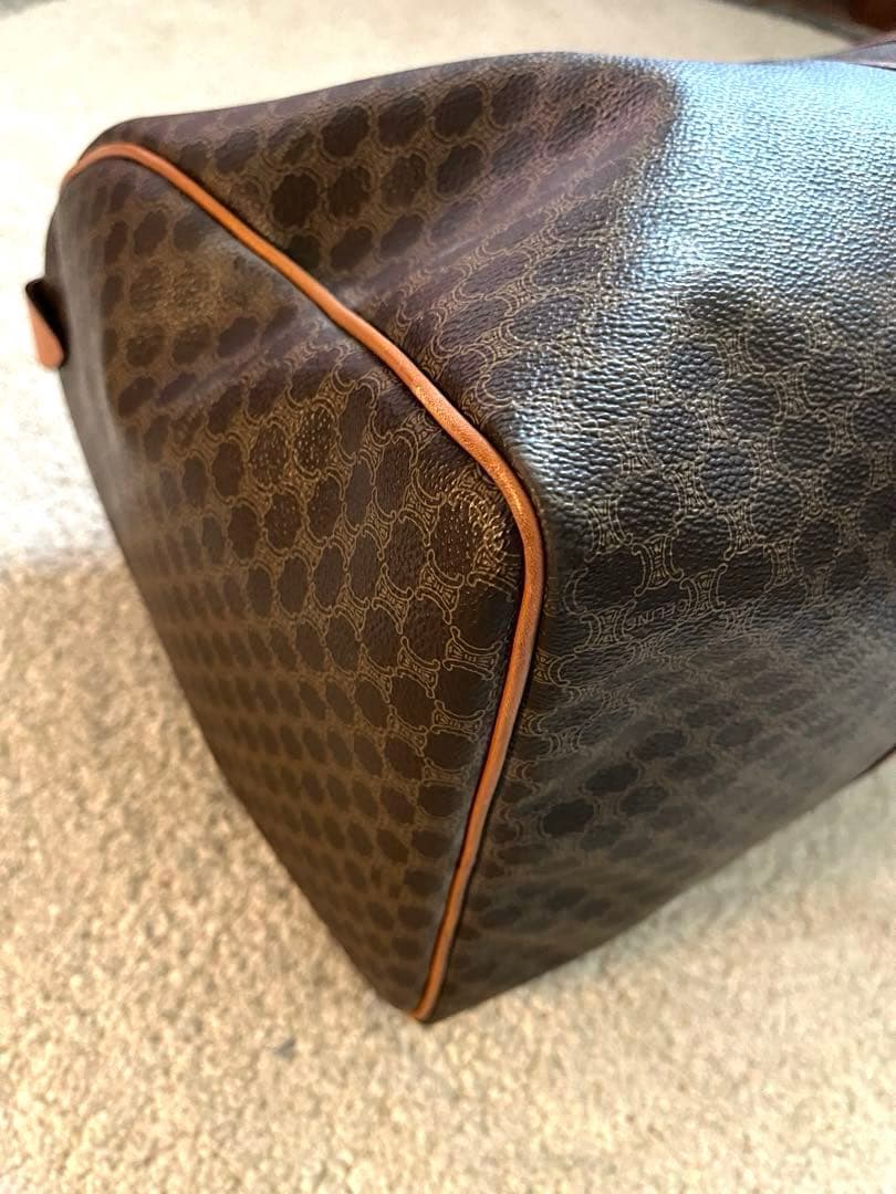 CELINE ボストンバック　マカダム柄　旅行用