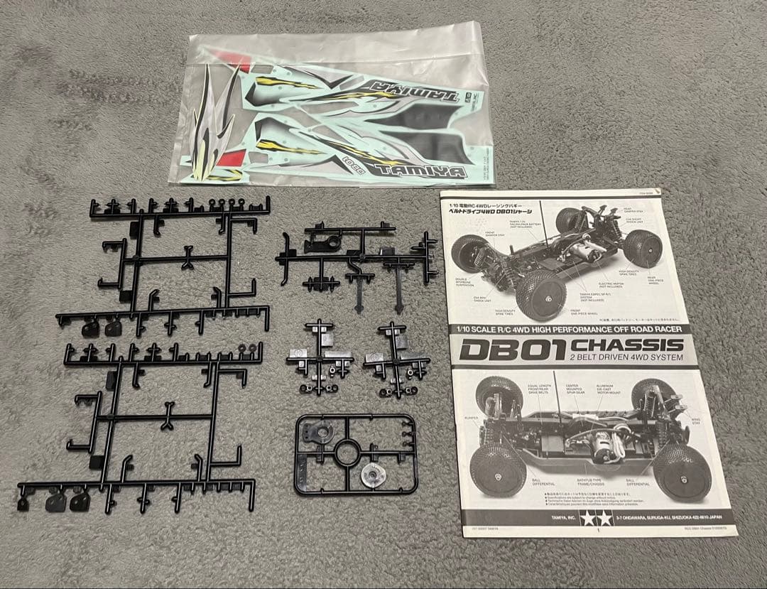タミヤ　DB01 ドゥルガ　オプション多数　要再整備