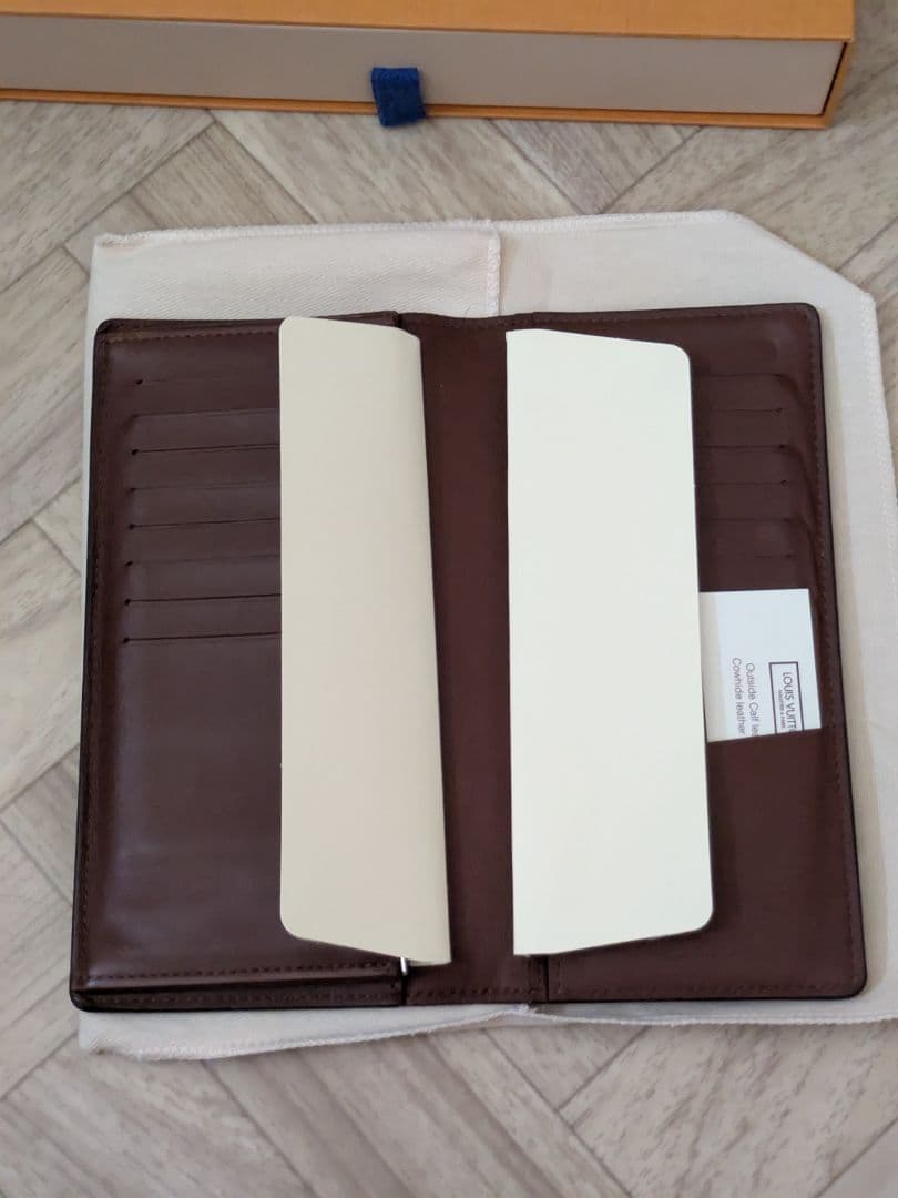 LOUIS VUITTON ポルトフォイユプラザ オンブレレザー 長財布