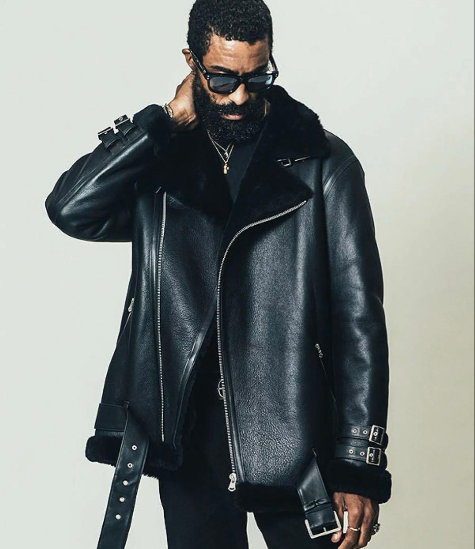 CRIMIE クライミー MOUTON W RIDERS JACKET完売品