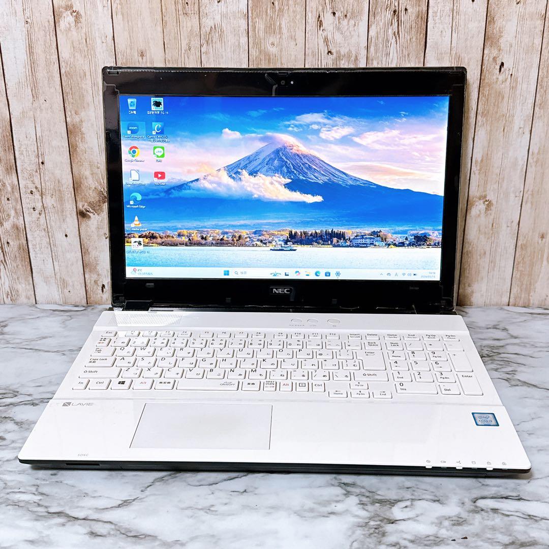 1台限定✨すぐ使えるノートパソコンPC 高性能i3＆爆速SSD/メモリ8GB