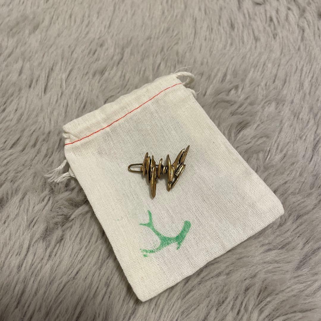 PLUIE シャッタードクリップ　ゴールド