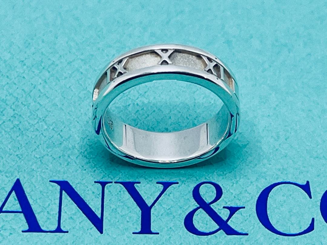 c890 ティファニー　1995 アトラス　ATLAS リング　925 約14号