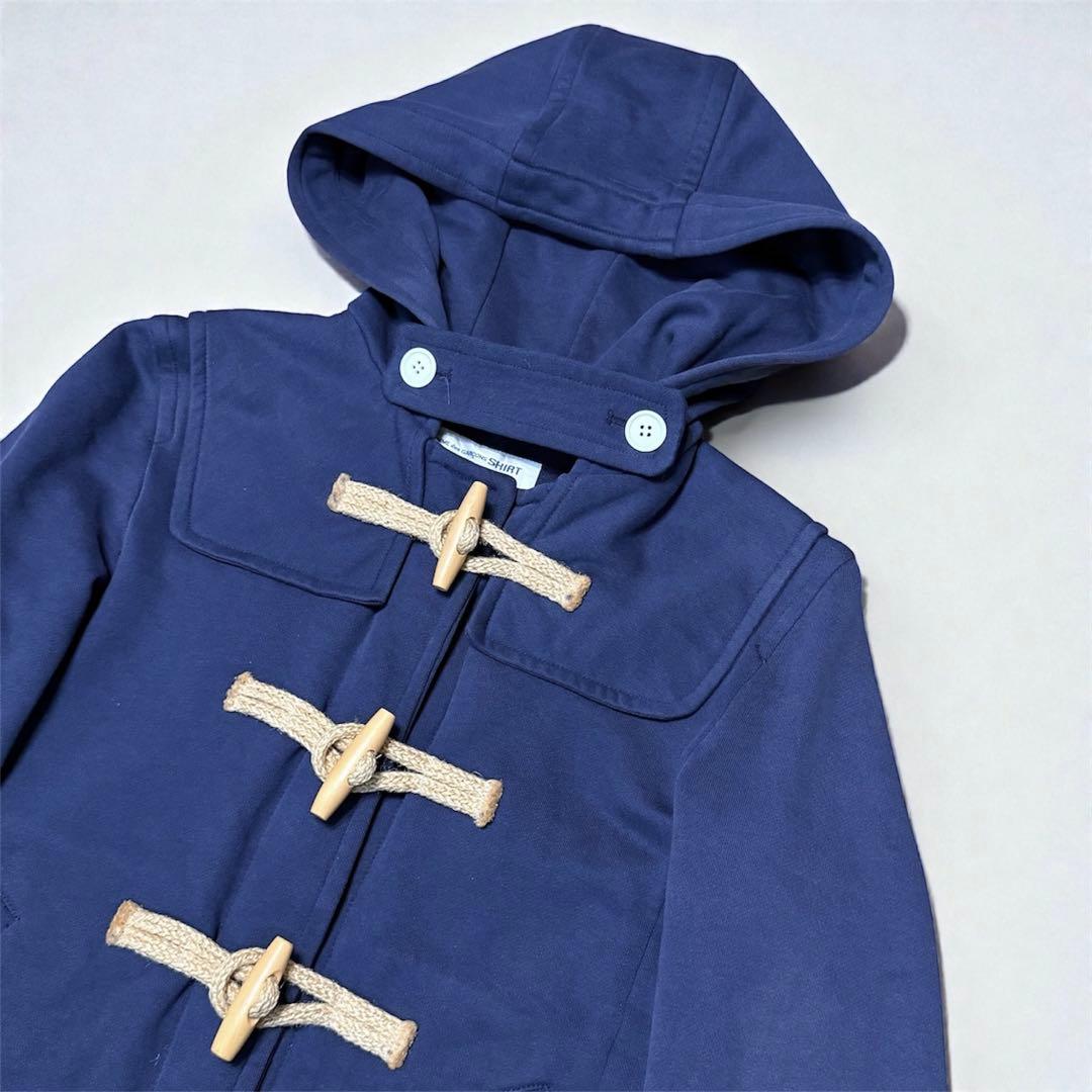 コムデギャルソン シャツ スウェット ダッフルコート