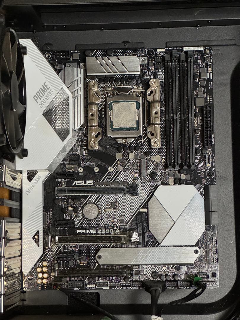 CPU intel i7-8700K + ASUS PRIME Z390-A