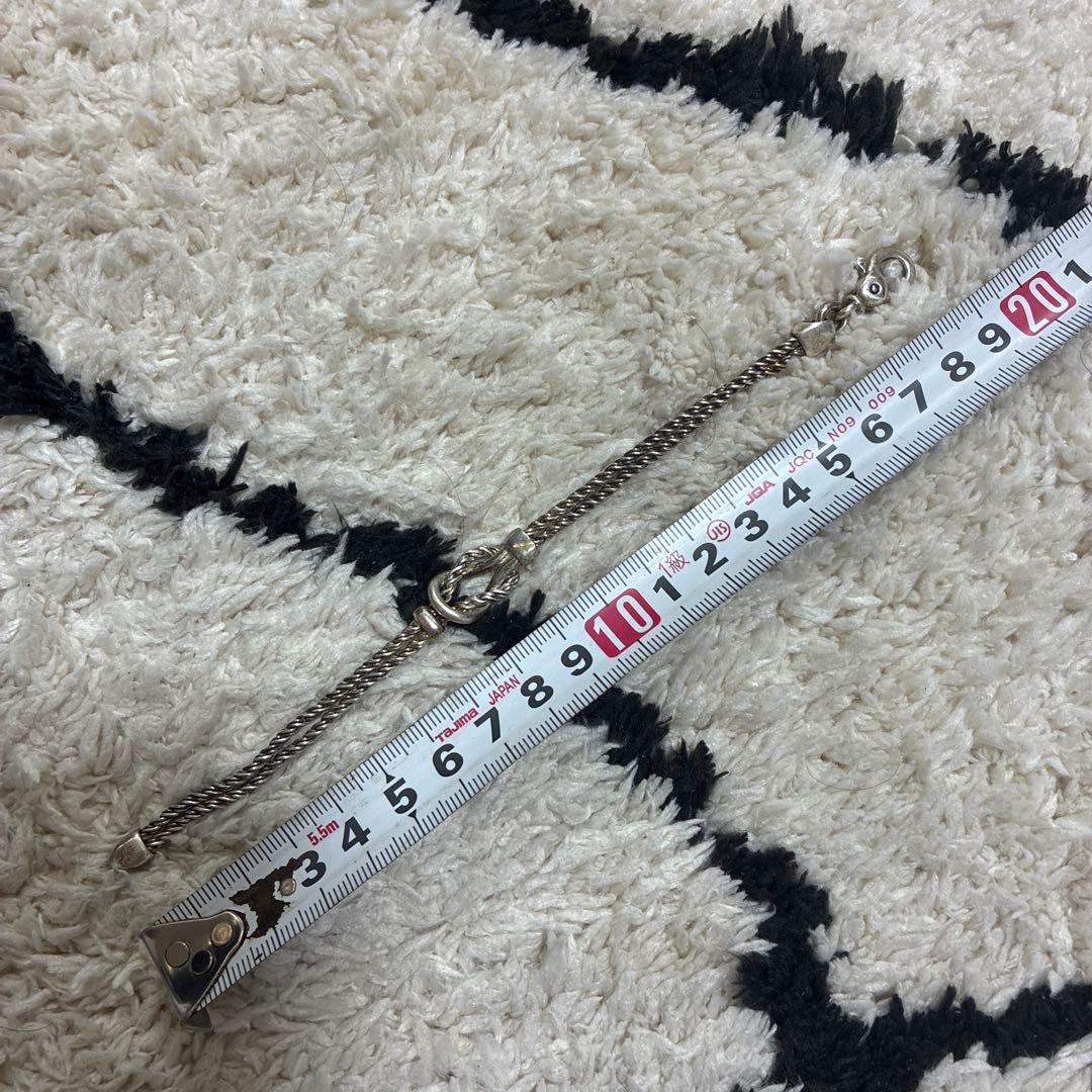 TIFFANY&Co. ダブル ロープ センターノット ブレスレット Ag925