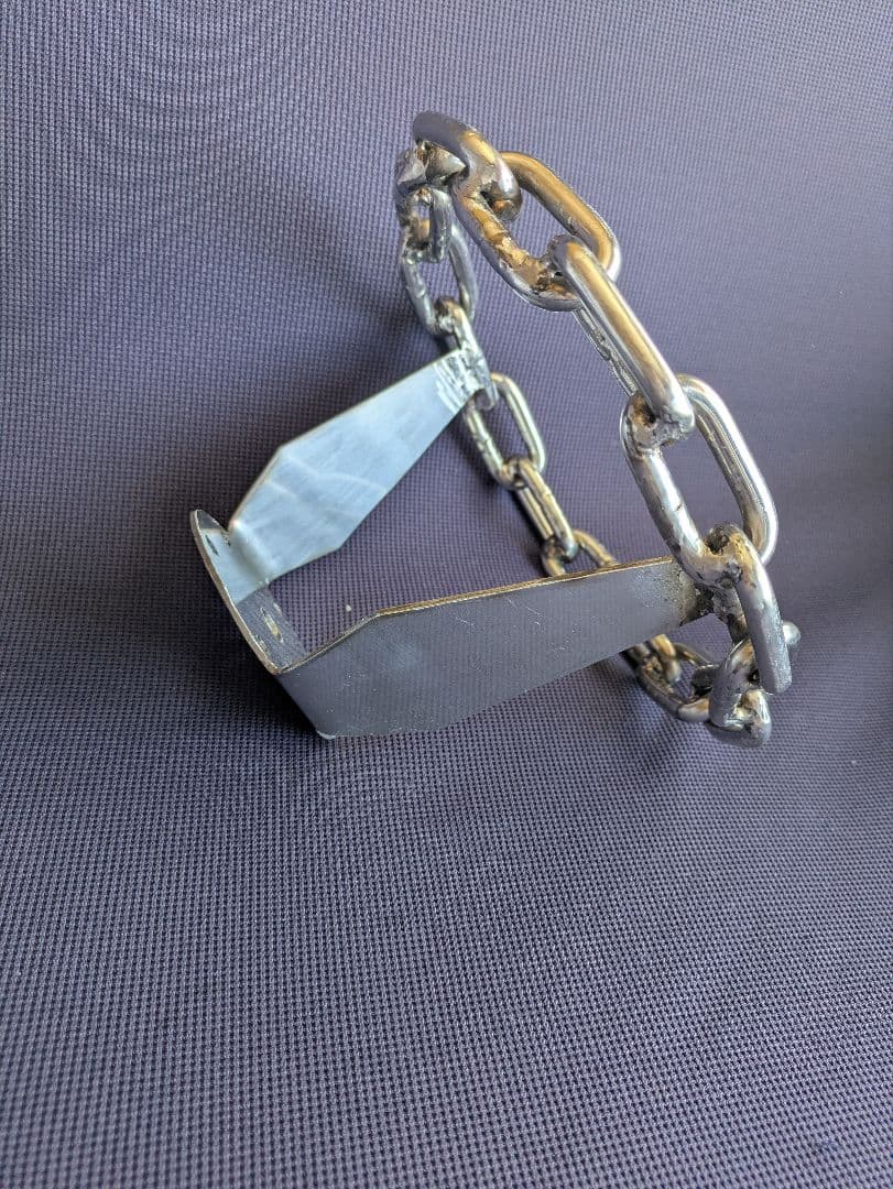 チェーンステアリング8インチステンレス　ローライダー　マッドマックス　モモステ