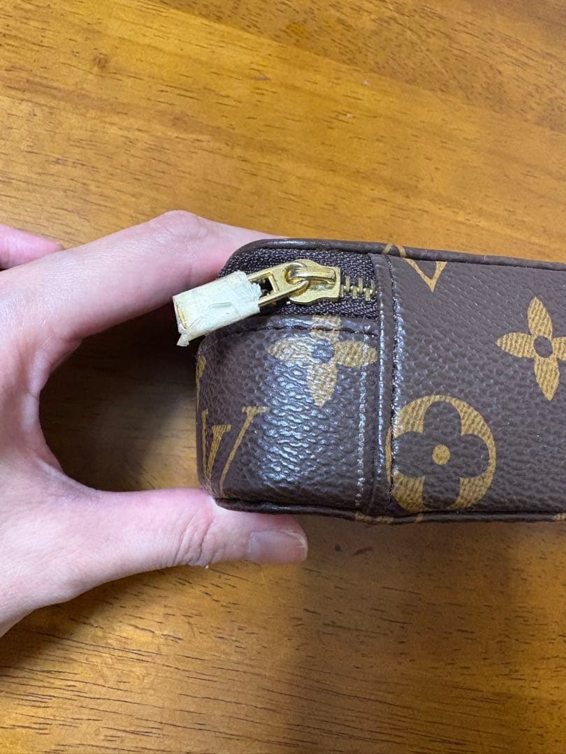 LOUIS VUITTON モノグラム.小型化粧ケース.ビンテージルイヴィトン