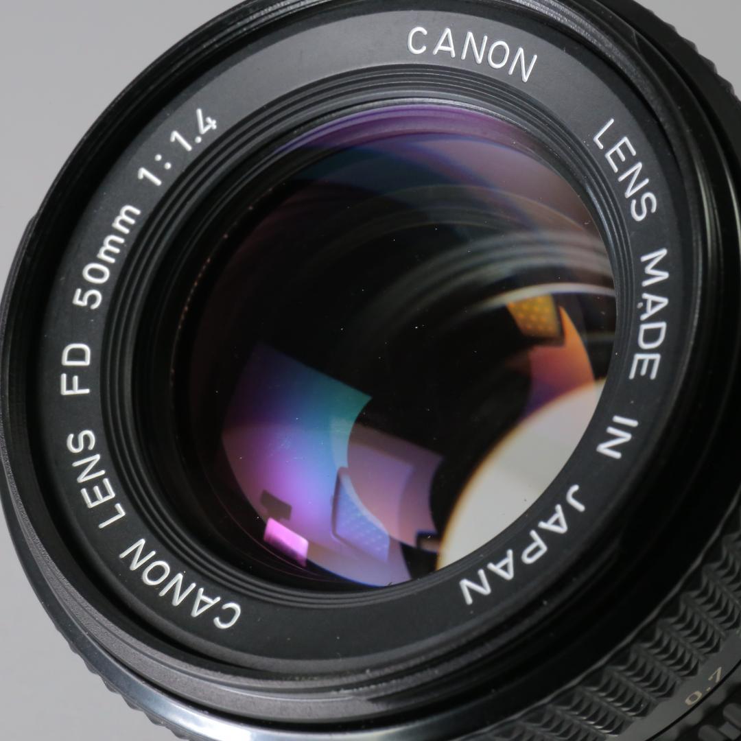 ☆美品！！☆完全動作 Canon A-1 50mm F1.4 ＃215