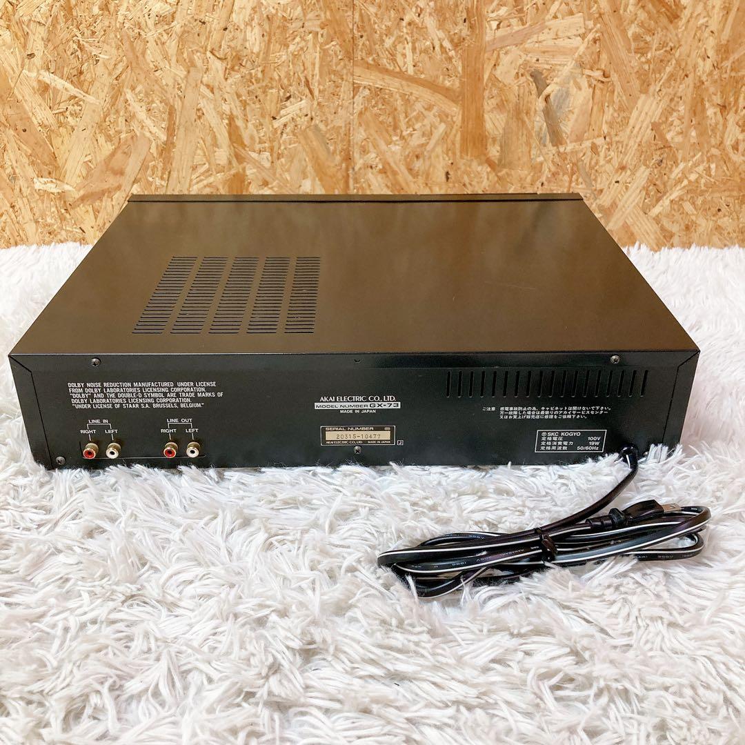 akai GX-73 カセットデッキ