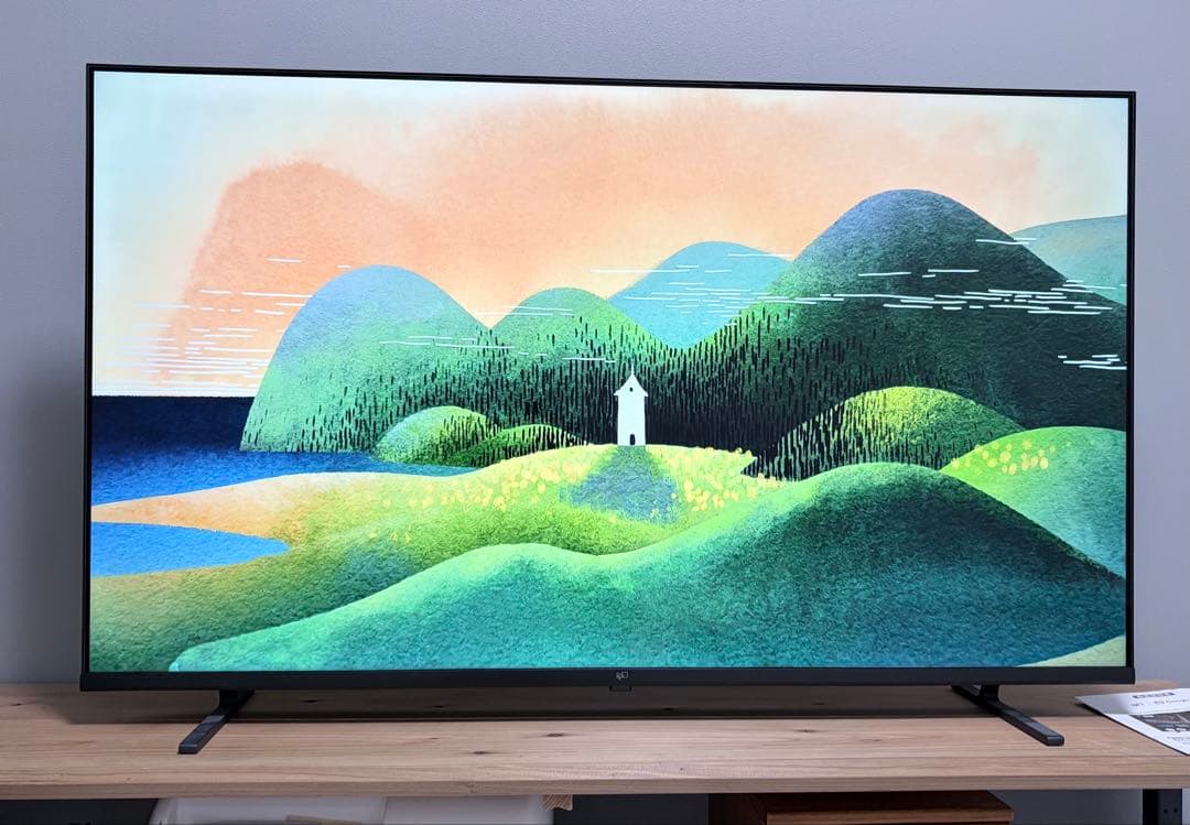 2025購入GoogleTV チューナーレス テレビ 55V型 4K FPD