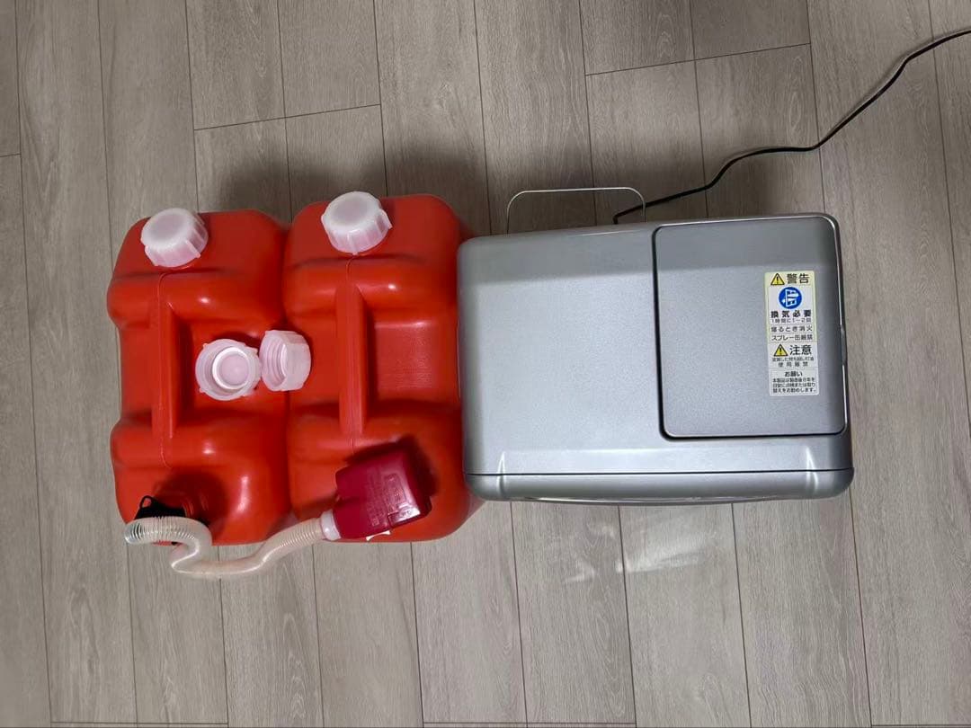 三郷市引取り限定 FW-32S3 石油ファンヒーター 乾電池式 ポンプ タンク