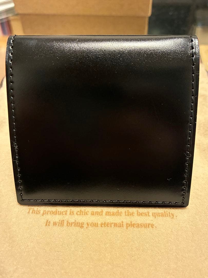 GANZO ブラック 国産コードバン　ケース