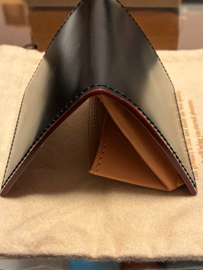 GANZO ブラック 国産コードバン　ケース