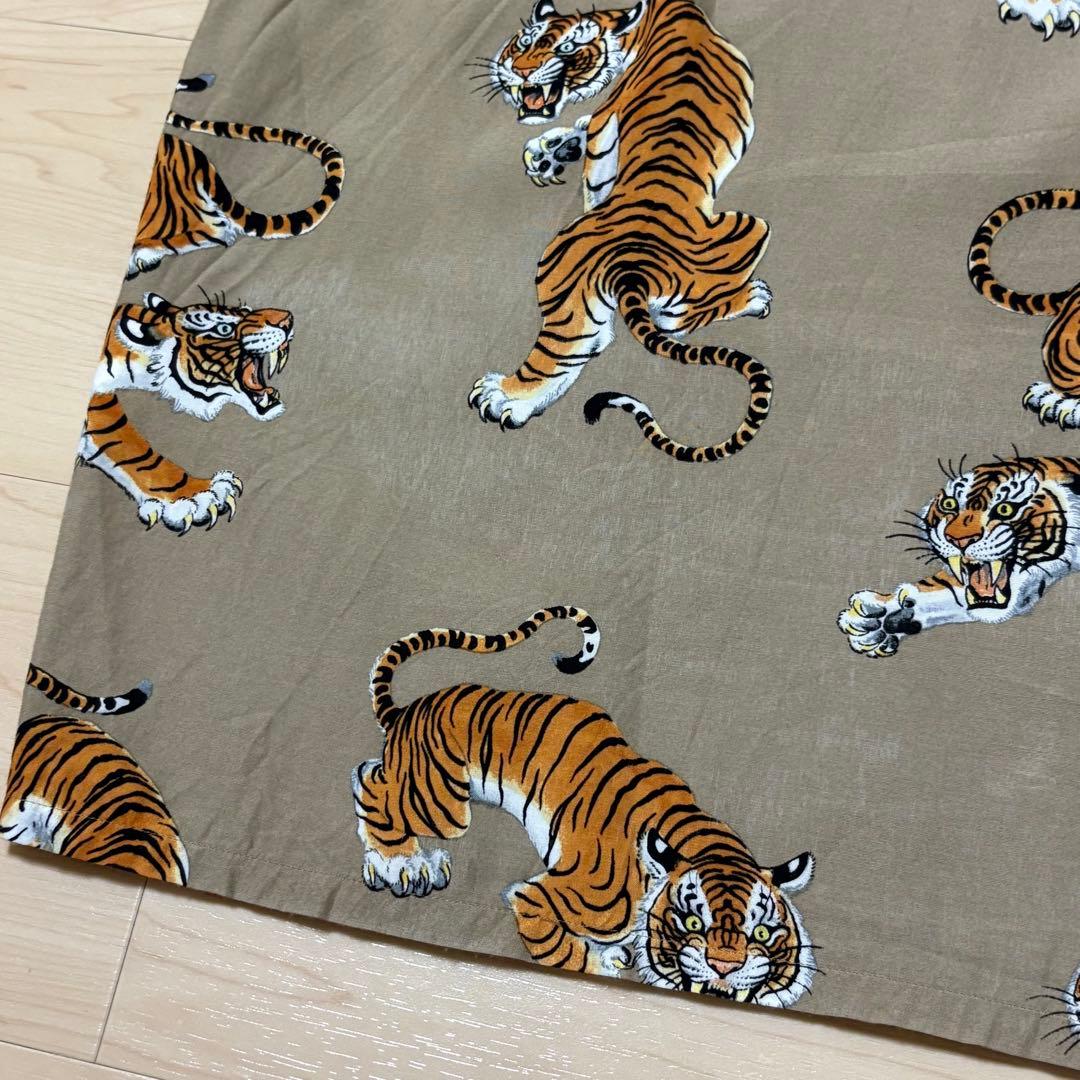 ワコマリア　WACKOMIRIA　アロハシャツ　虎柄　トラ　ティムリーハイ