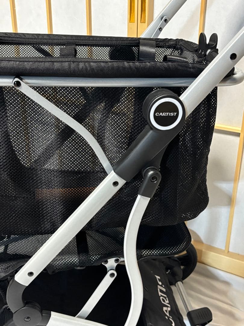 Cartist ショッピングカート（ブラック）　買い物カゴ