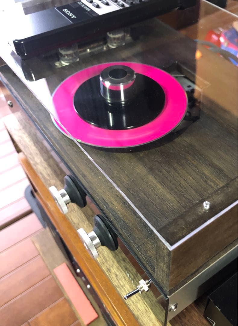 【超クール❗️特値】Garage CD player with 2 tubes⑥