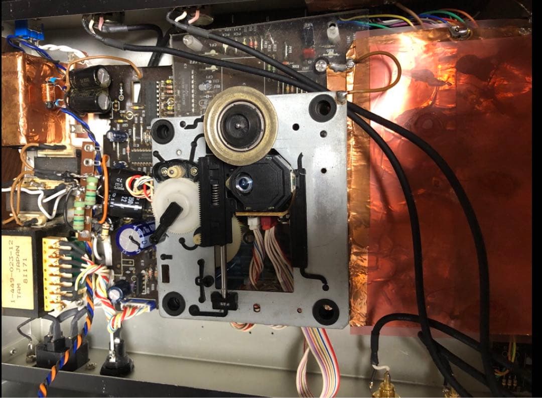 【超クール❗️特値】Garage CD player with 2 tubes⑥