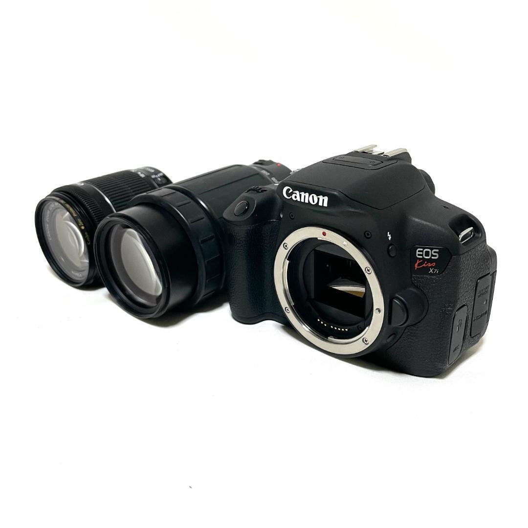 初心者から使いやすい❣️ Canon EOS Kiss X7i 超望遠Wレンズ