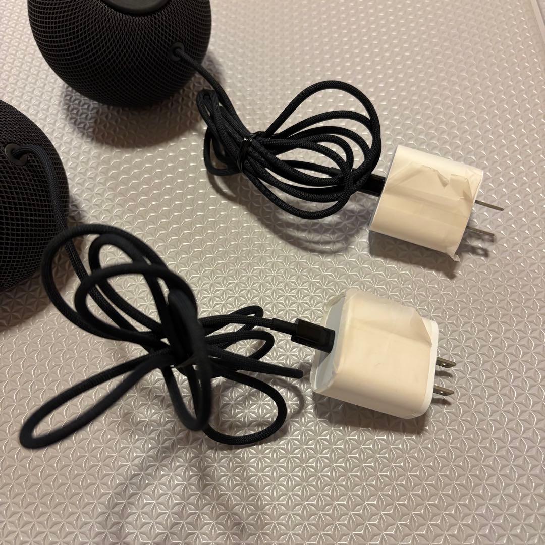 Apple Pod mini スペースグレイ スピーカー　2個セット