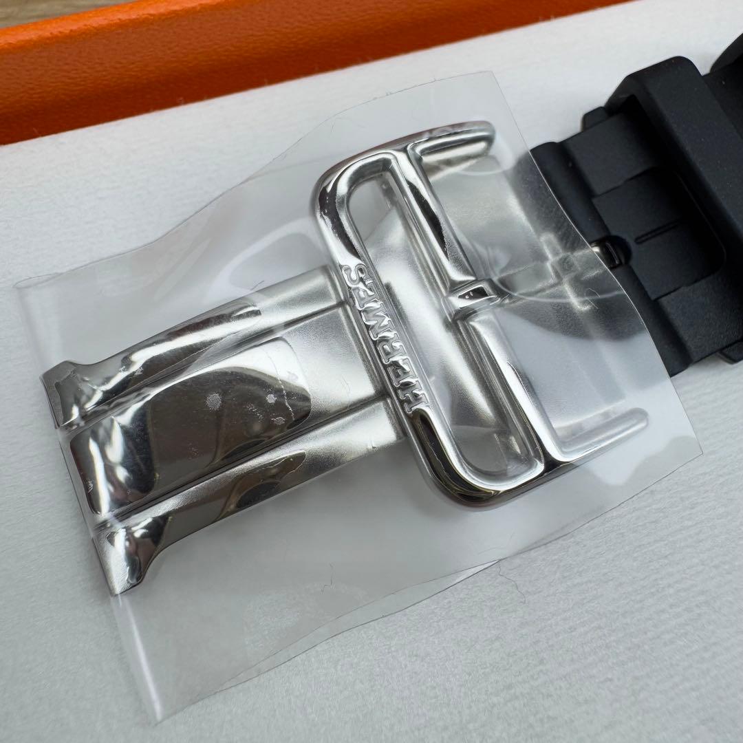 2261 46㎜未使用　Apple Watch エルメス　キリム　ブラック