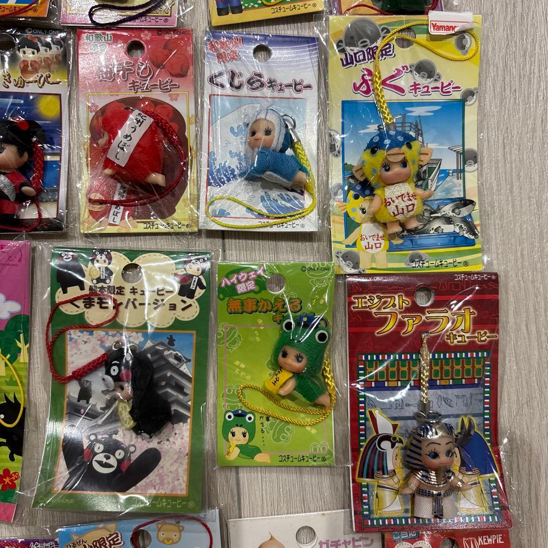 81個ご当地キューピー　地域限定　QP マスコット　ストラップ他