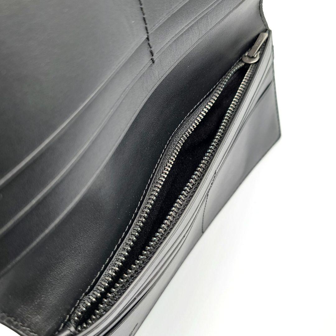 COACH 長財布 新品 ブラック お札入れ 小銭入れ エンボス