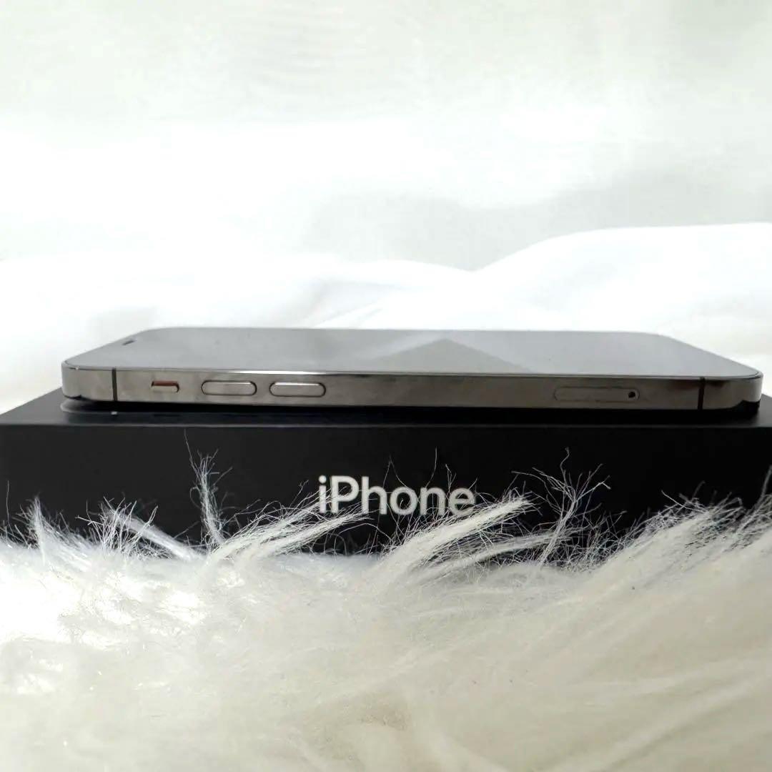 【美品】iphone12pro 128GB グラファイト アイフォン