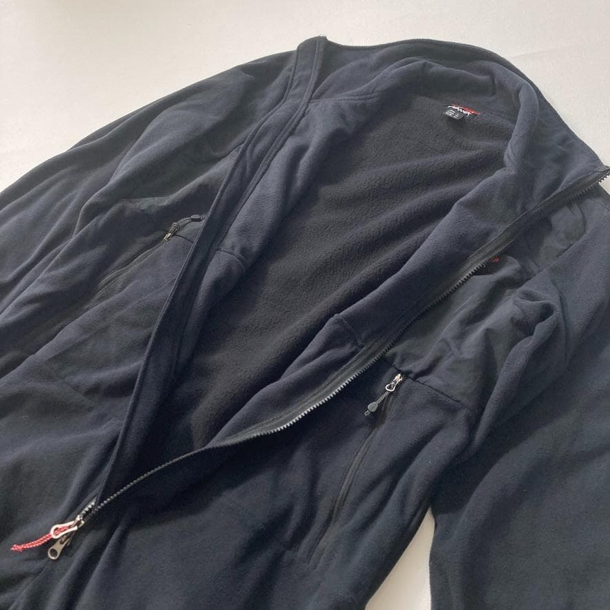 ご*ご様 【美品】NANGA　ポーラテックオールインワン 近年モデル 黒 L ビ