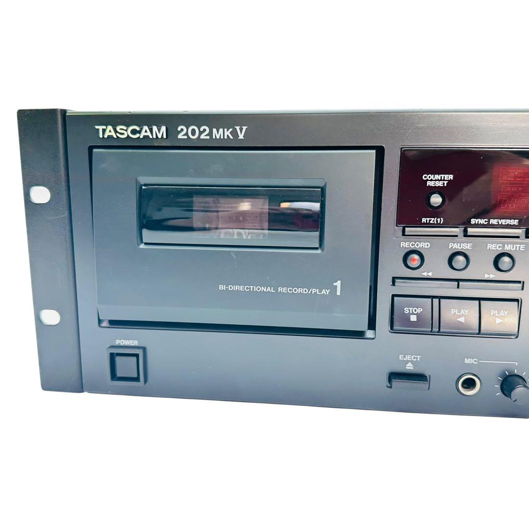 TASCAM タスカム ダブルカセットデッキ 202MKV