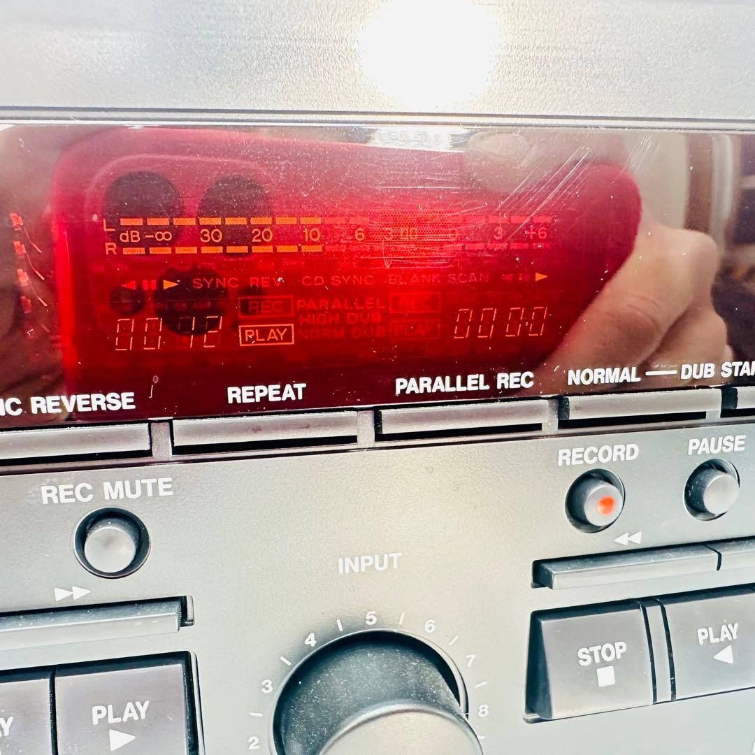 TASCAM タスカム ダブルカセットデッキ 202MKV