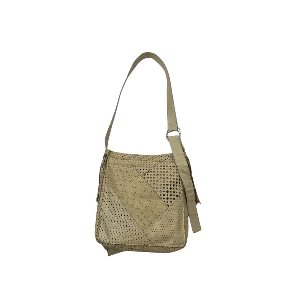 JEAN PAUL GAULTIER ショルダーバッグ 本革 フリンジ