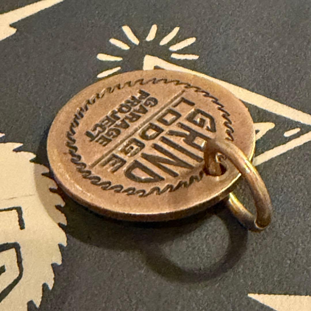 GRINDLODGE グラインドロッヂ 真鍮 SAWロゴ キーホルダー 希少