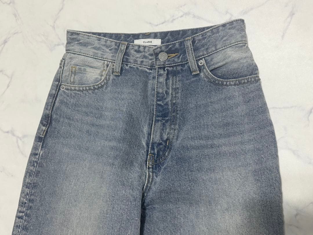 CLANE クラネ　セカンドデニム　アイスブルー　0サイズ