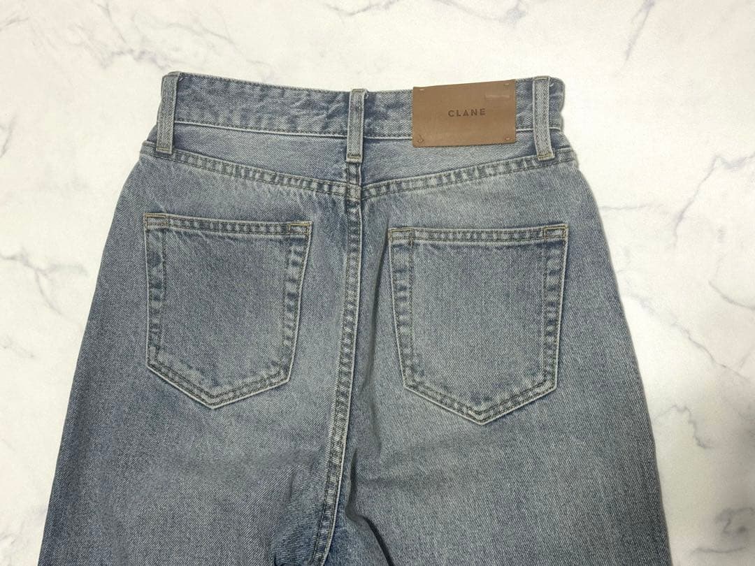 CLANE クラネ　セカンドデニム　アイスブルー　0サイズ
