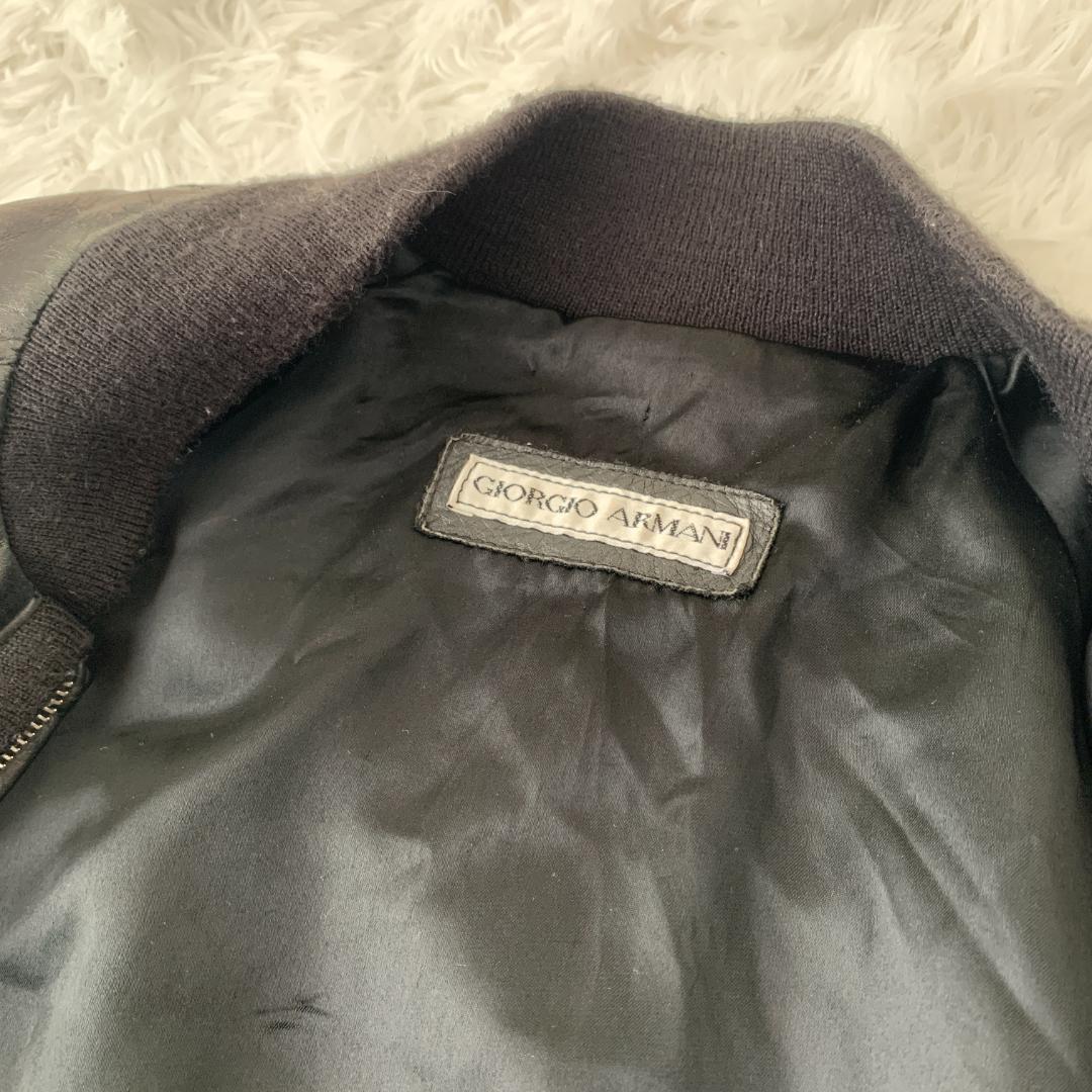 【英国製/riri】80-90s ヴィンテージ レザージャケット 訳あり L相当