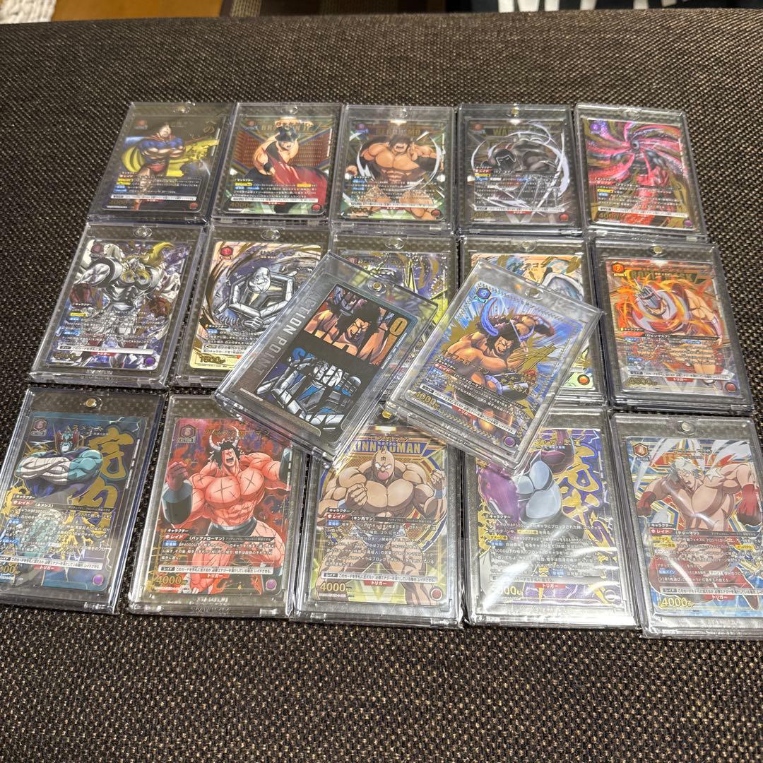 ユニオンアリーナキン肉マンパラレル16枚 アクションポイント１枚