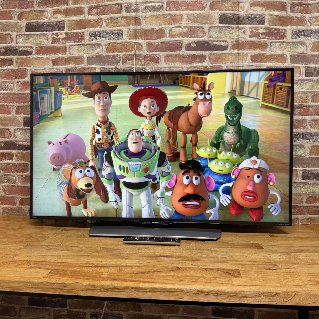 シャープ 50V型 4K 液晶テレビ AQUOS LC-50U40 動画アプリ○