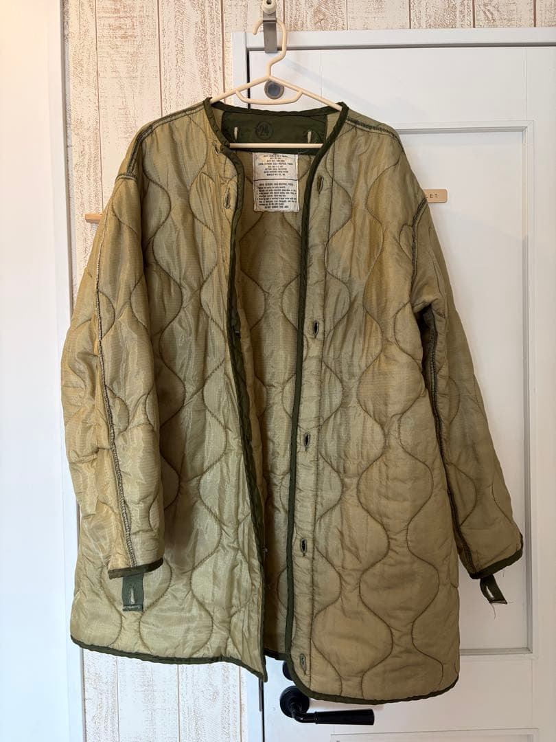 美品 SMALL フルセット US M65 フィッシュテールパーカー 米軍実物