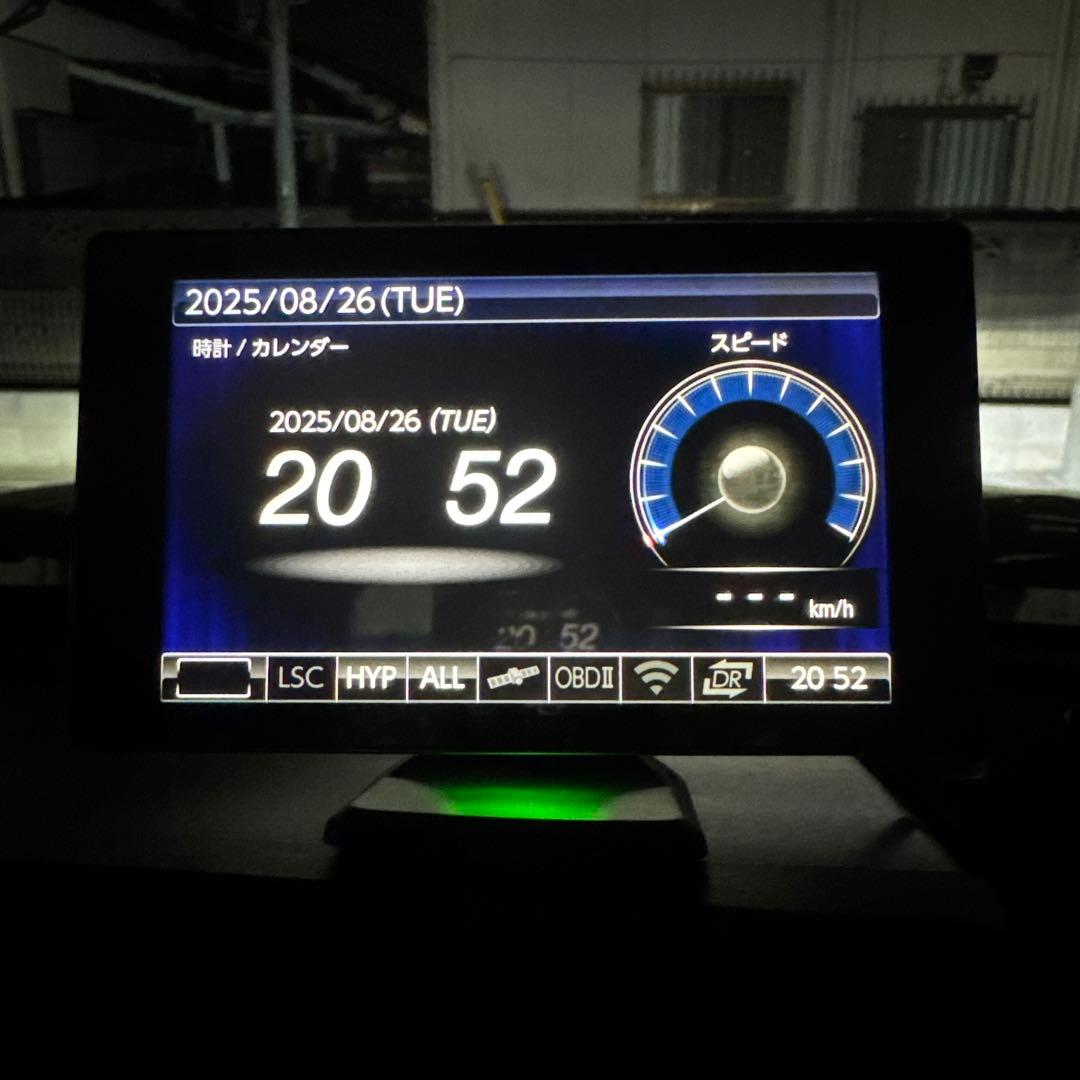 ZEBRO 807LV レーダー探知機 OBDⅡアダプター付き