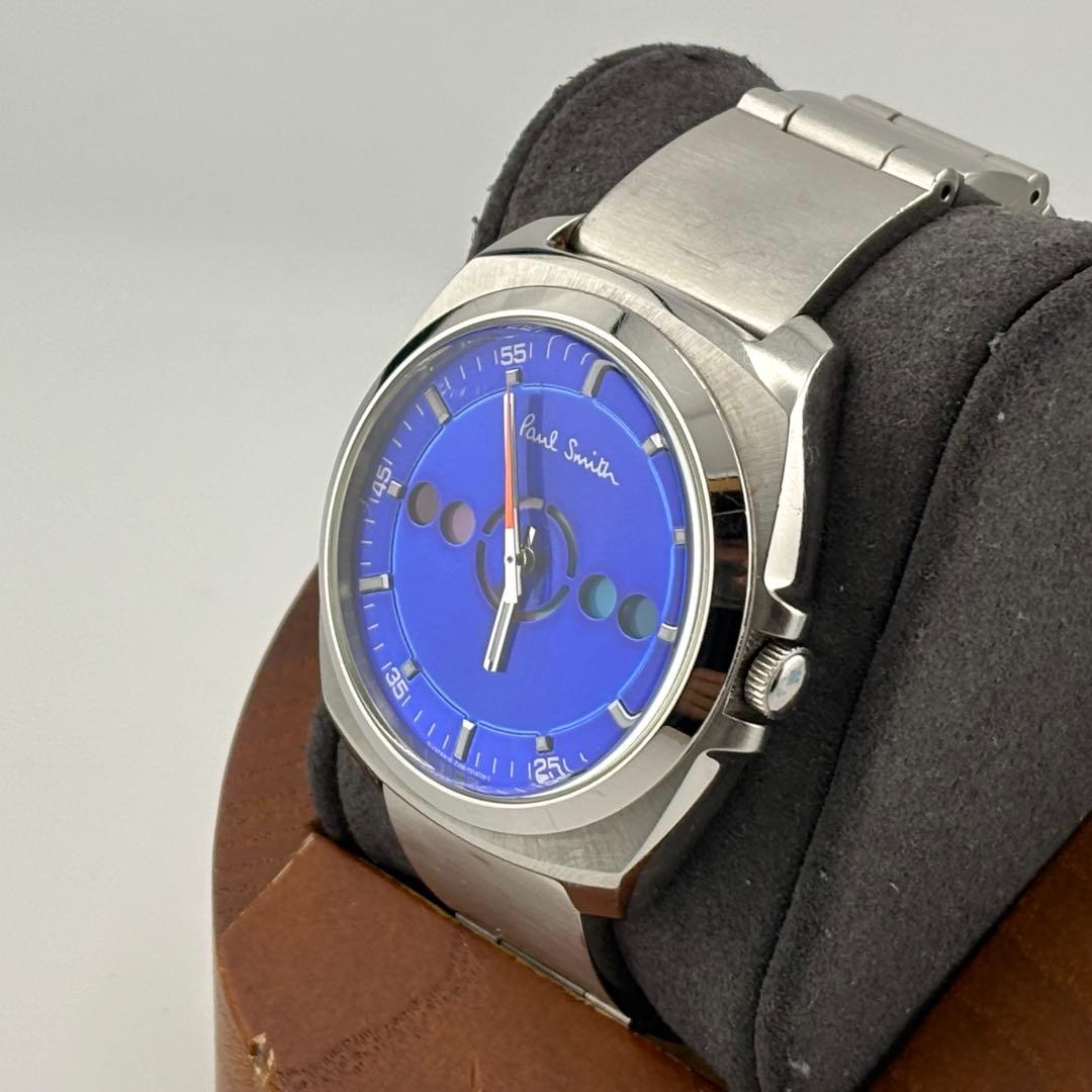 【超希少】ポールスミス ファイブアイズ　ブルー　クォーツ