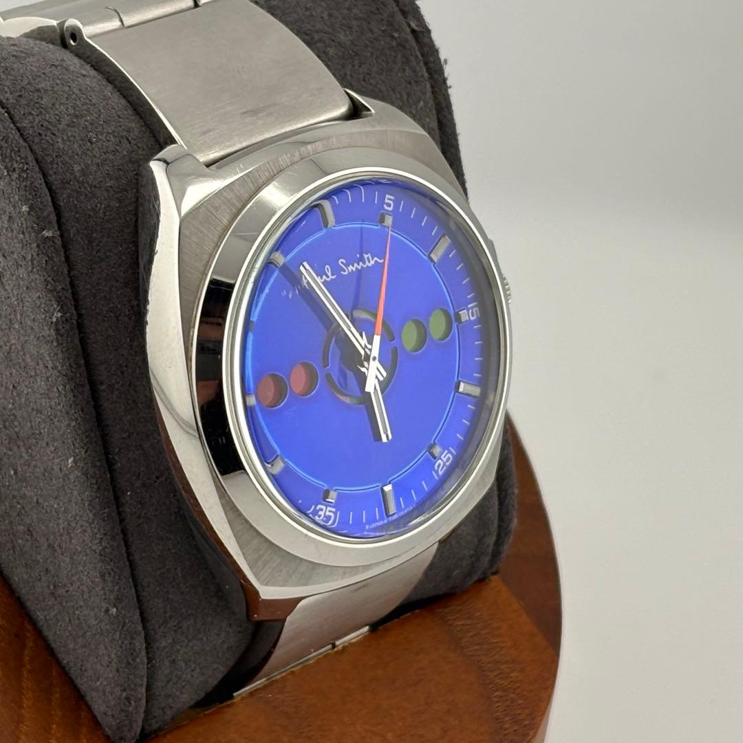 【超希少】ポールスミス ファイブアイズ　ブルー　クォーツ