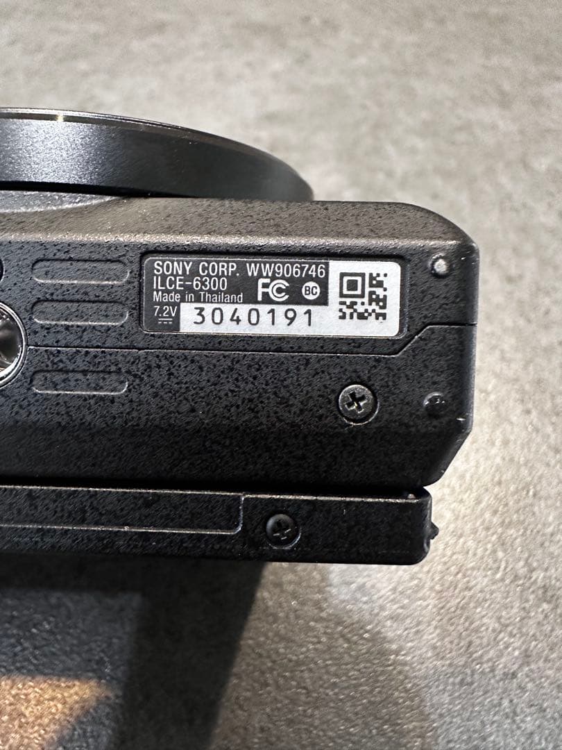 SONY ILCE-6300 ミラーレス一眼カメラ