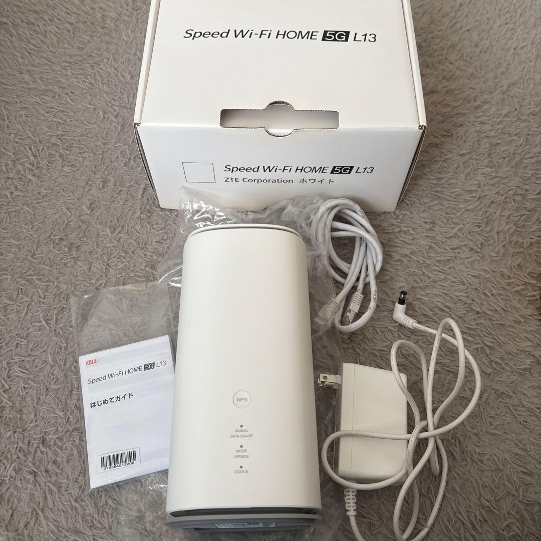L13 ホームルータ― Speed Wi-Fi  5G