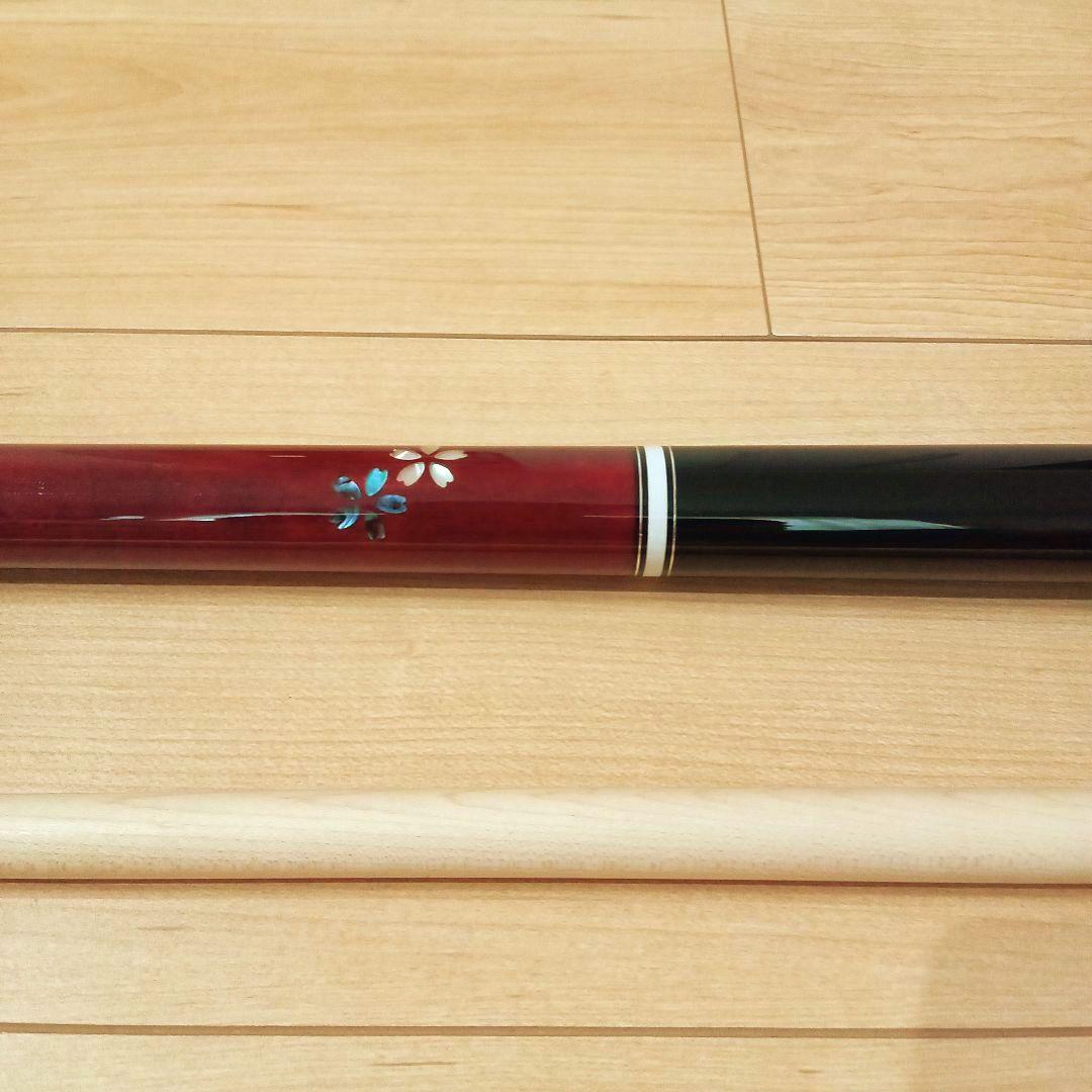 【最終価格】【新品未使用】プレイ用　 ビリヤードキュー　ワインレッド