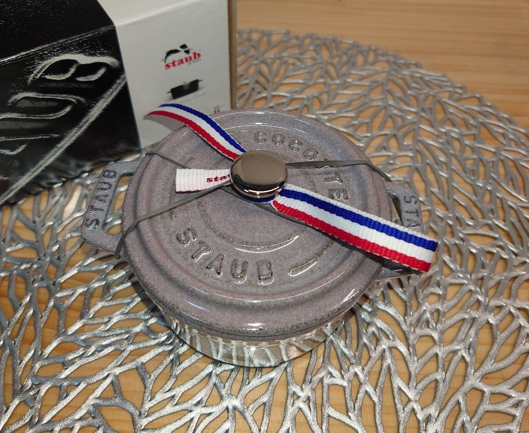 STAUB ピコ・ココットラウンド シフォンローズ　10cm