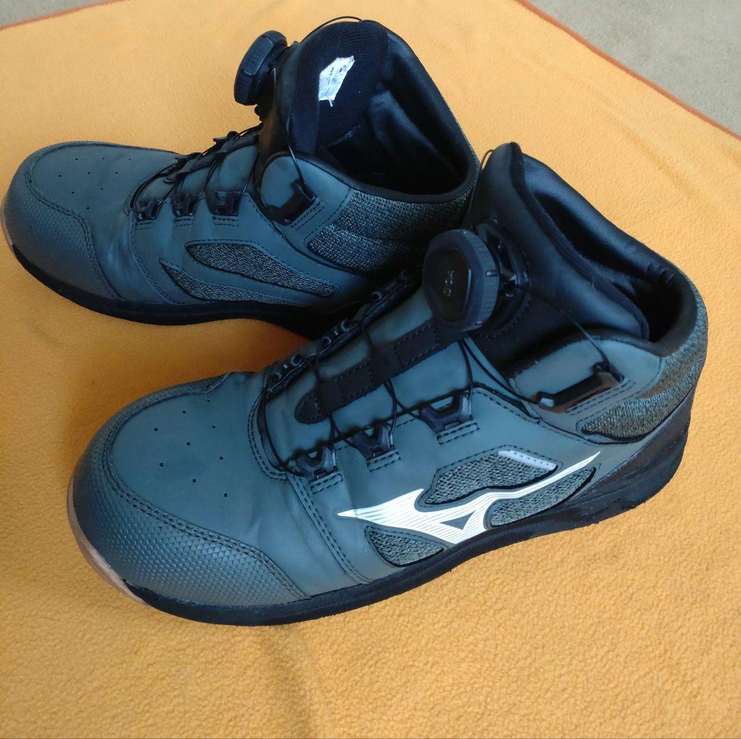 Mizuno ハイカット安全靴 26cm　Boaシステム搭載