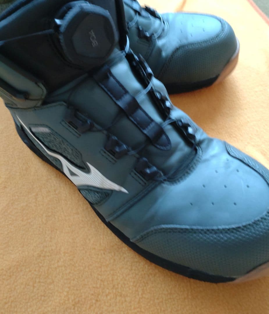 Mizuno ハイカット安全靴 26cm　Boaシステム搭載