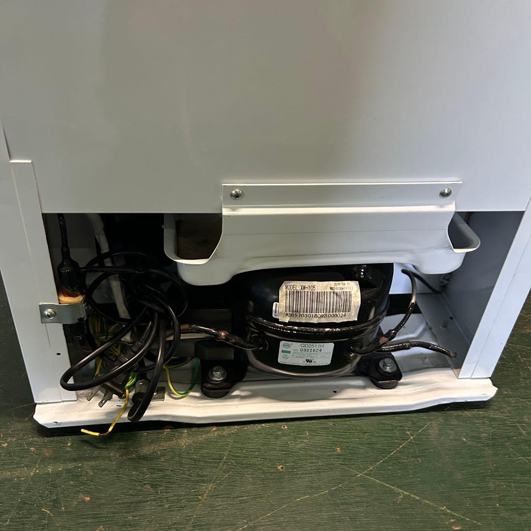 110 業務用 冷蔵ショーケース オフィスコンビニ XW-105 左右開き 小型