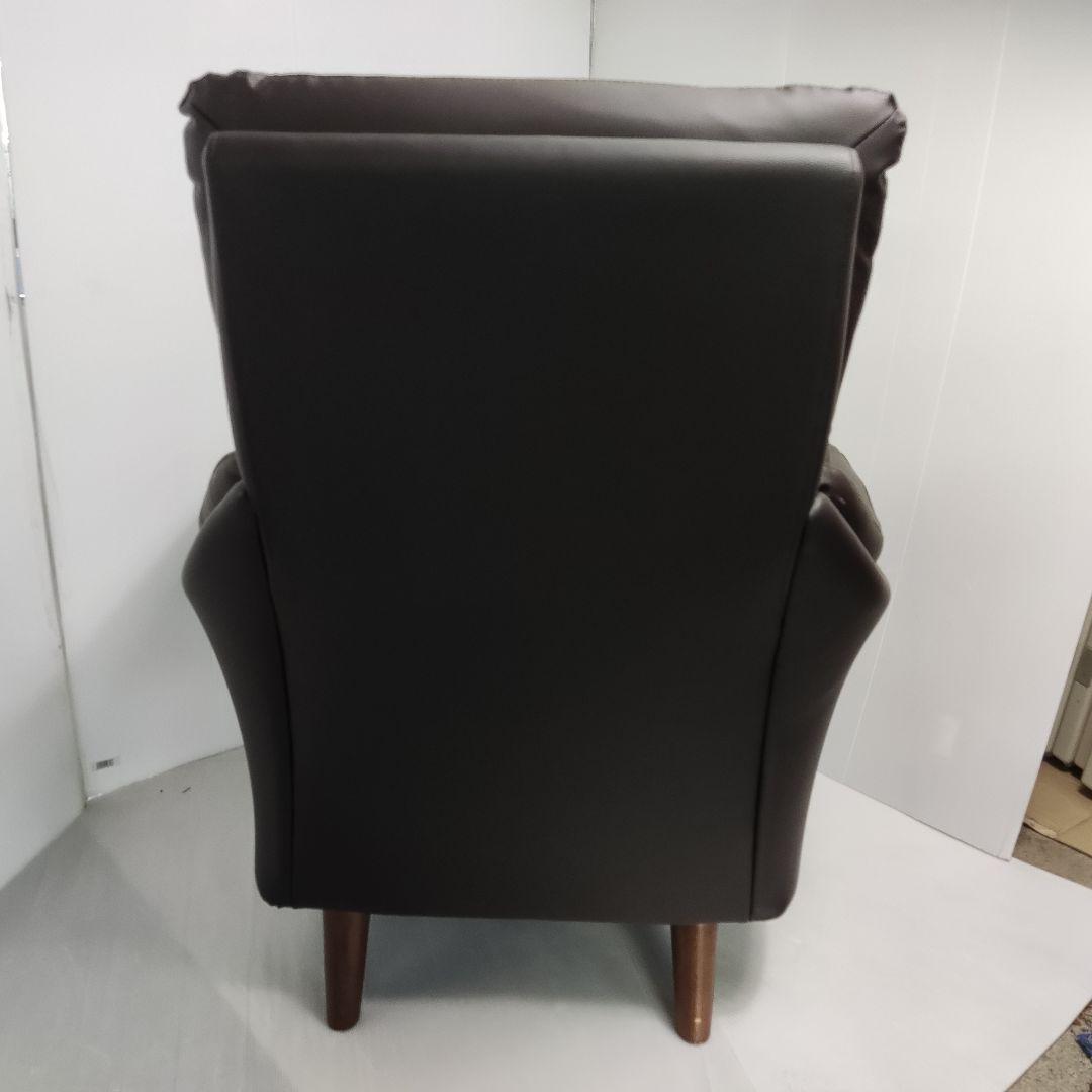 数日セール【美品】コウテイ3 ニトリ 合成皮革 1人用ソファ